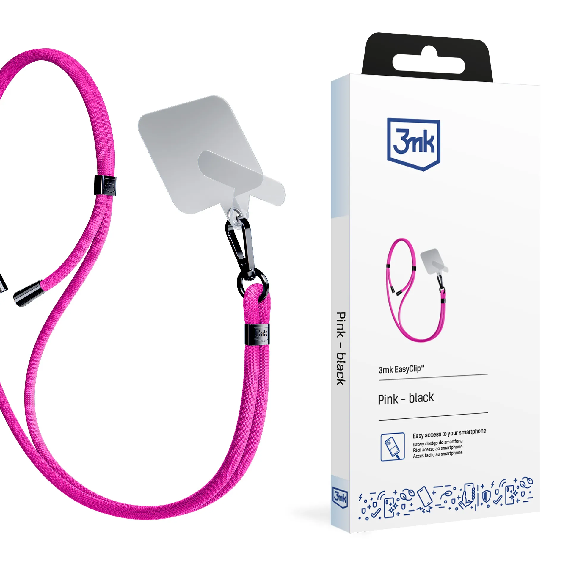 Cord?o para smartphone 3mk EasyClip [kolor1] ([kolor2])