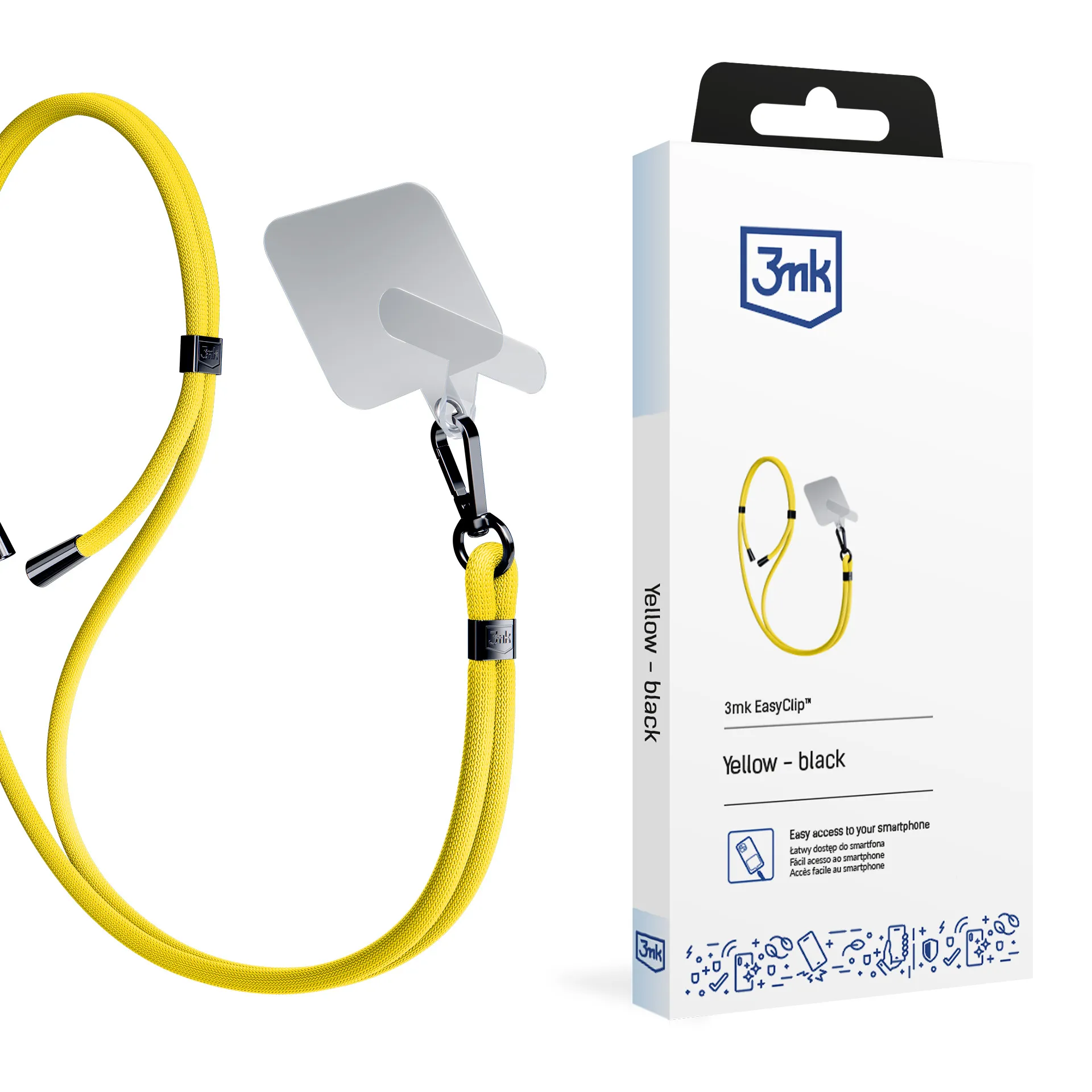 Cord?o para smartphone 3mk EasyClip [kolor1] ([kolor2])