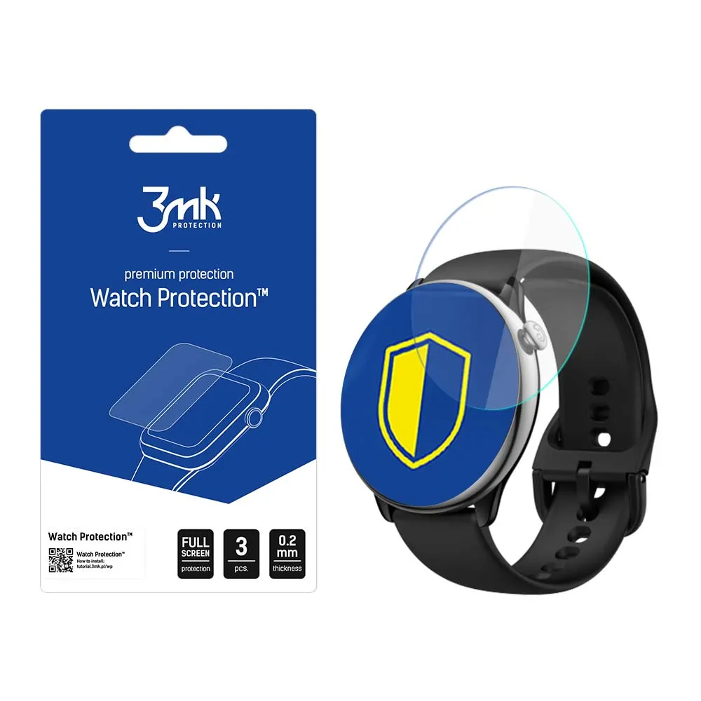 Película de proteç?o para o ecr? do smartwatch Amazfit GTR Mini - 3mk Watch Protection