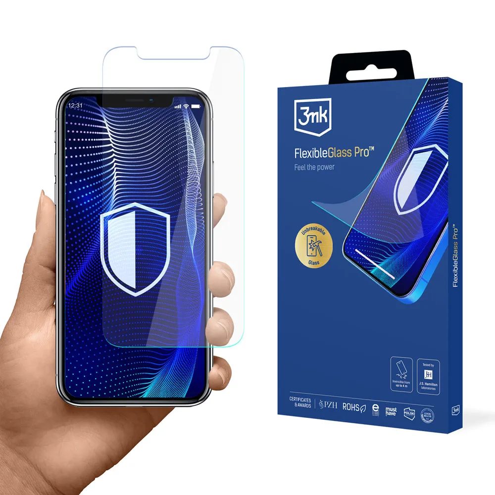 Vidro inquebrável para Apple iPhone SE 2020/2022 - 3mk FlexibleGlass Pro