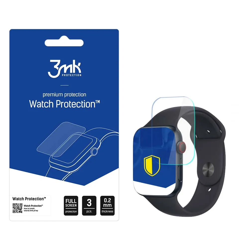 Película de proteç?o para o ecr? do smartwatch Apple Watch SE 2022 44mm - 3mk Watch Protection