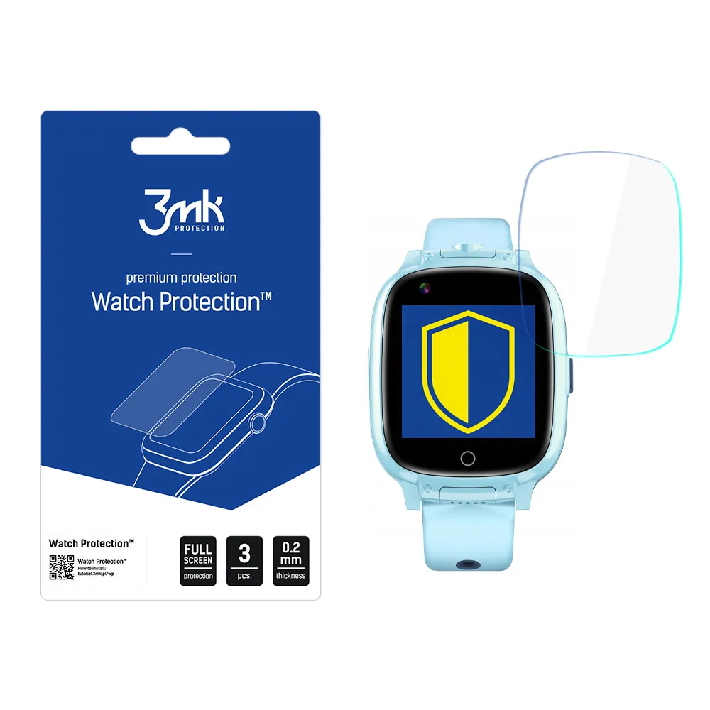 Película de proteç?o para o ecr? do smartwatch Garett Kids Twin 4G - 3mk Watch Protection