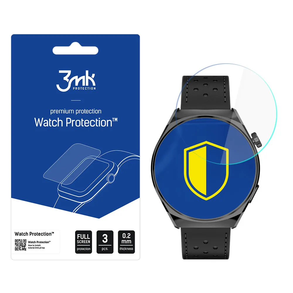 Película de proteç?o para o ecr? do smartwatch Garett V12 - 3mk Watch Protection