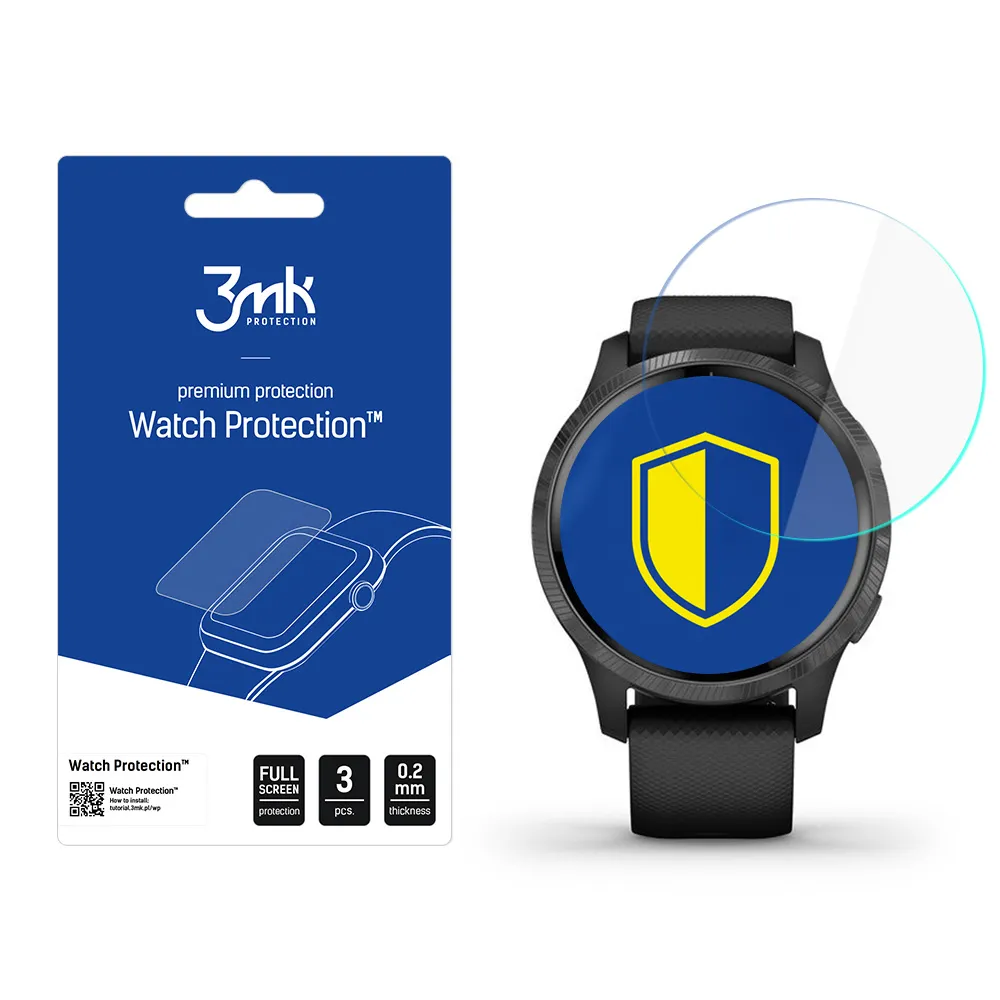 Película de proteç?o para o ecr? do smartwatch Garmin Venu 2s - 3mk Watch Protection