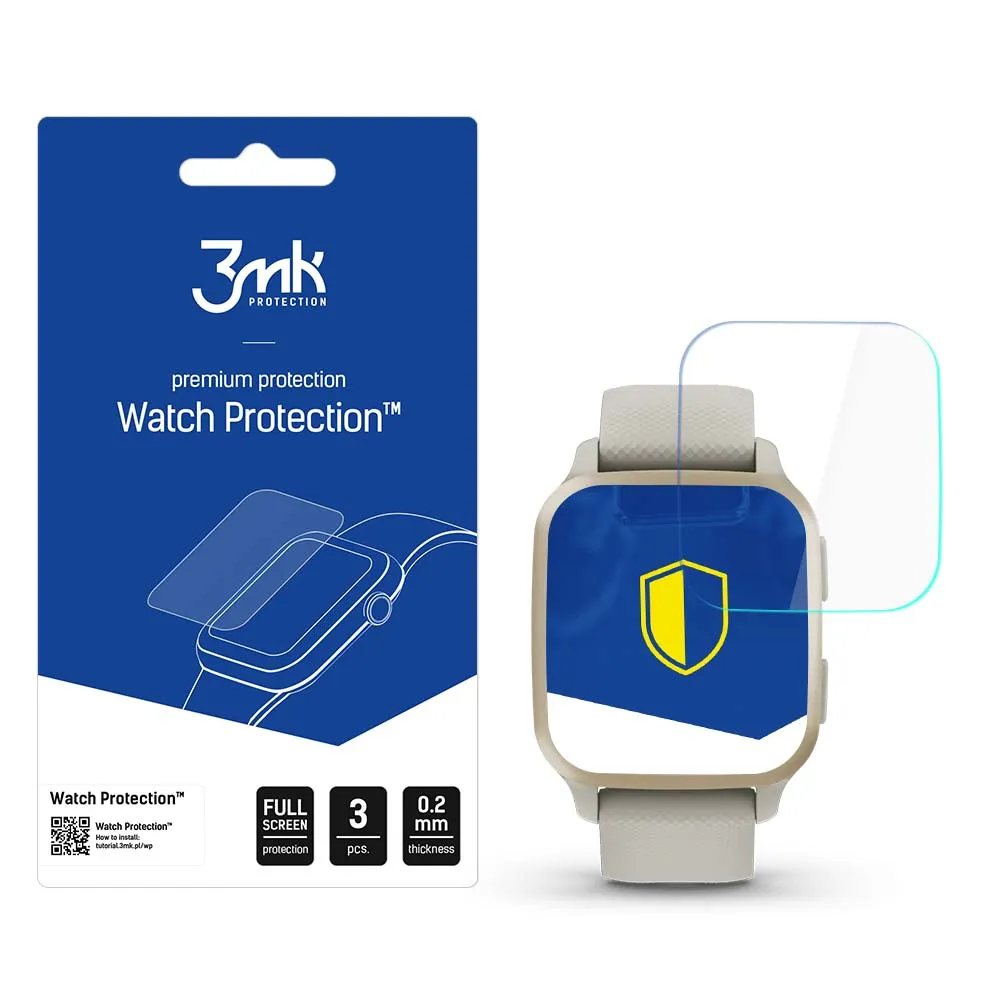 Película de proteç?o para o ecr? do smartwatch Garmin Venu SQ 2 - 3mk Watch Protection