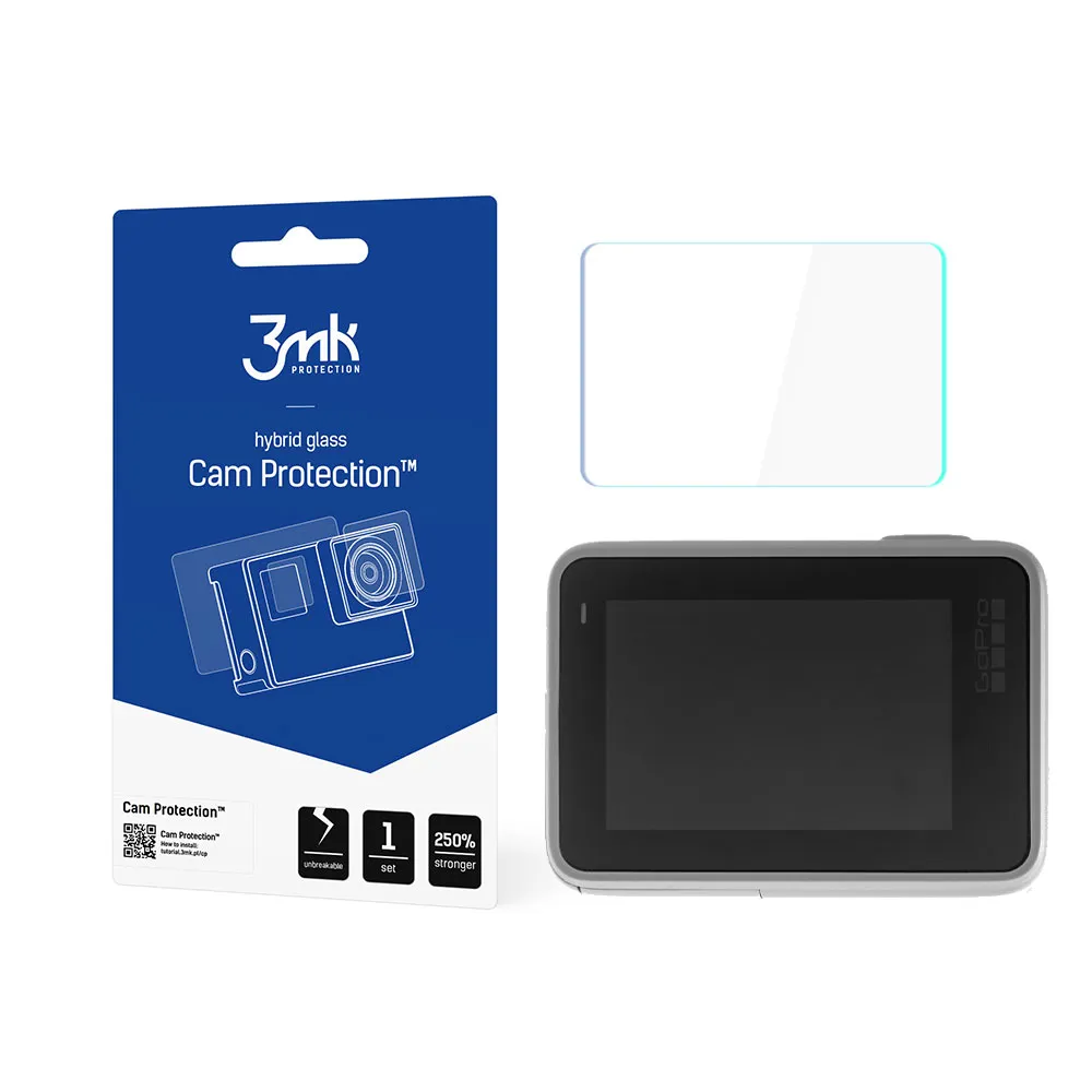 Vidro de proteç?o para GoPro HERO 7 White/Silver - proteç?o de Câmera 3mk