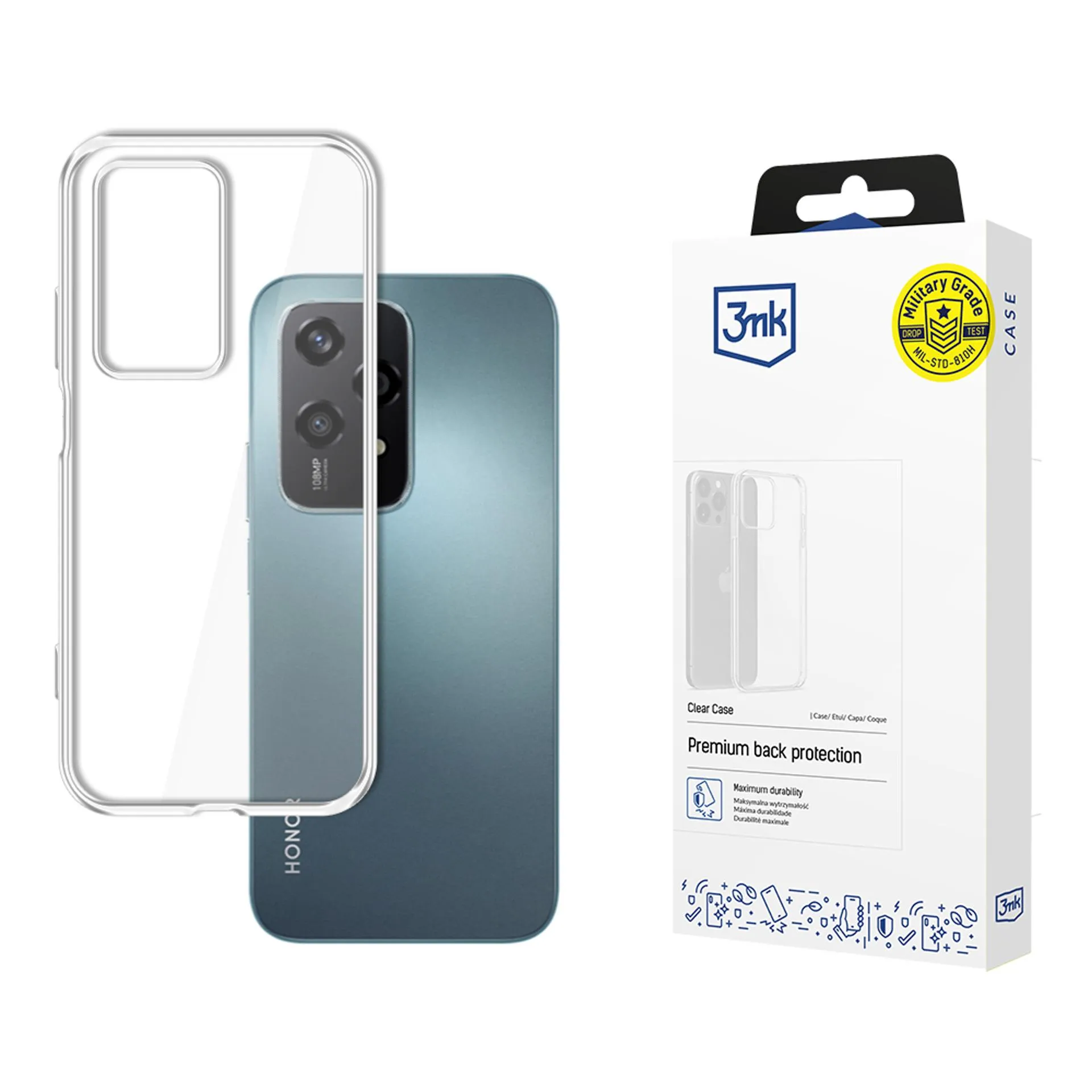 Capa para Honor 200 Lite - 3mk Clear Case