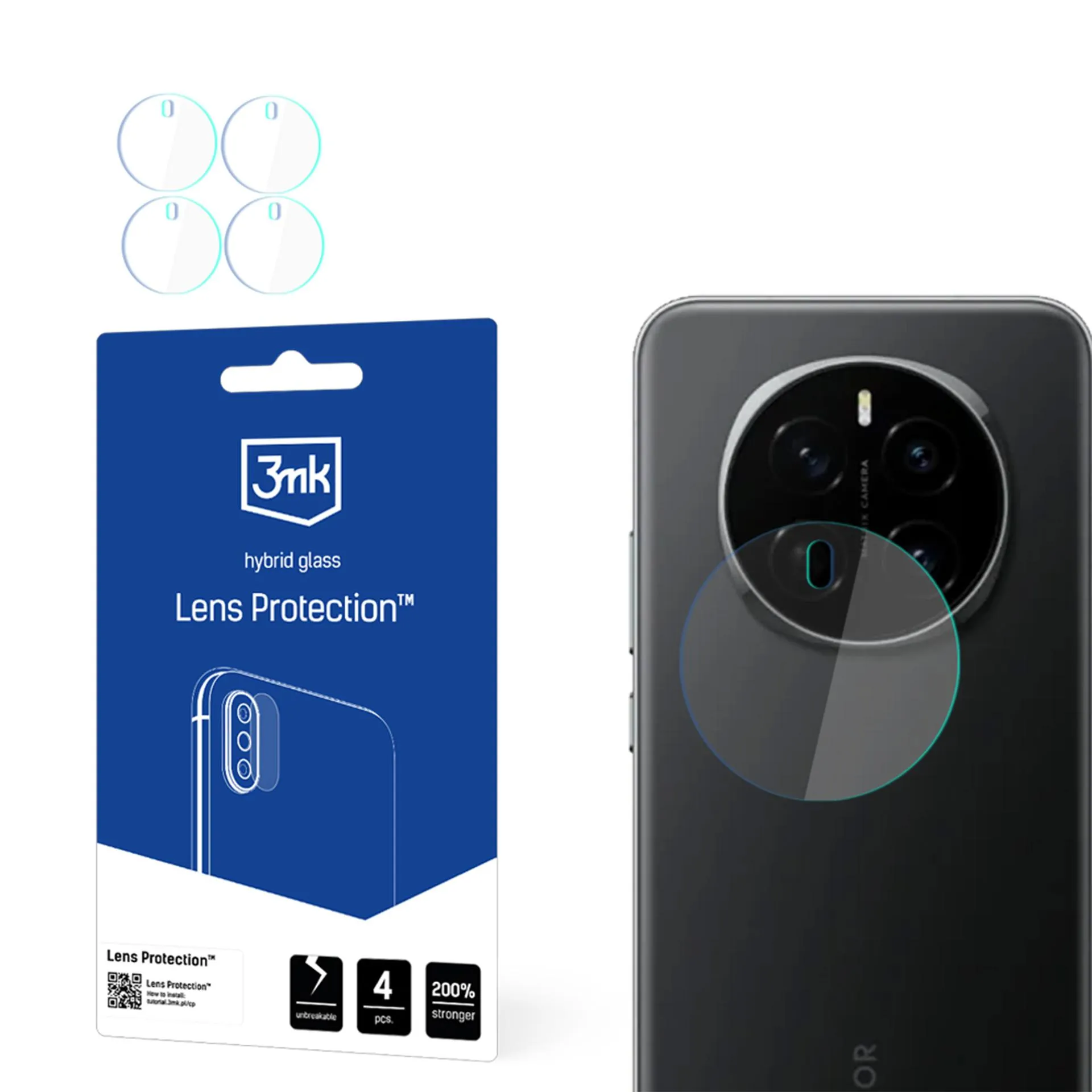 Proteç?o para lentes de câmara Honor Magic 7 Pro - 3mk Lens Protection