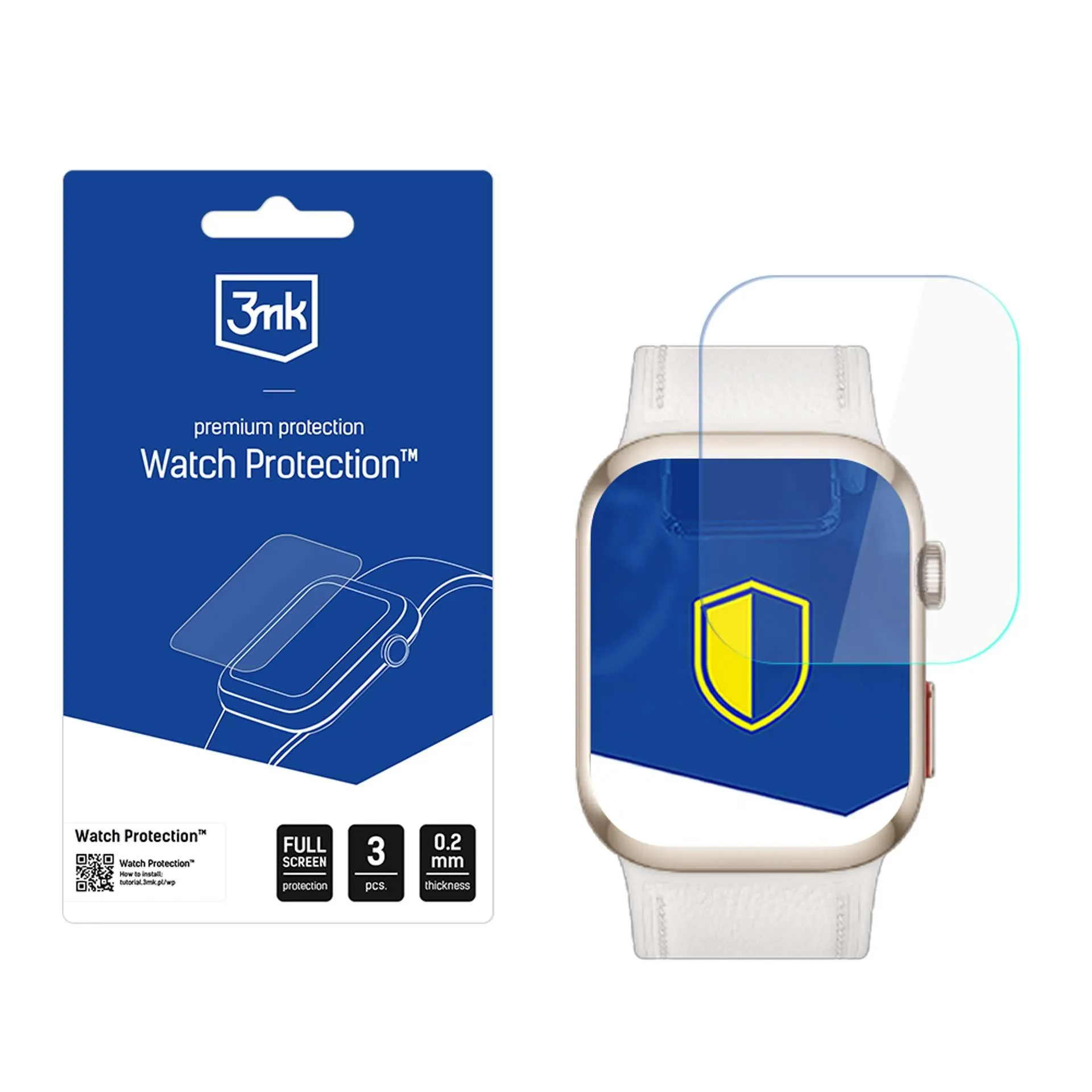 Película de proteç?o para o ecr? do smartwatch Huawei Watch D2 - 3mk Watch Protection