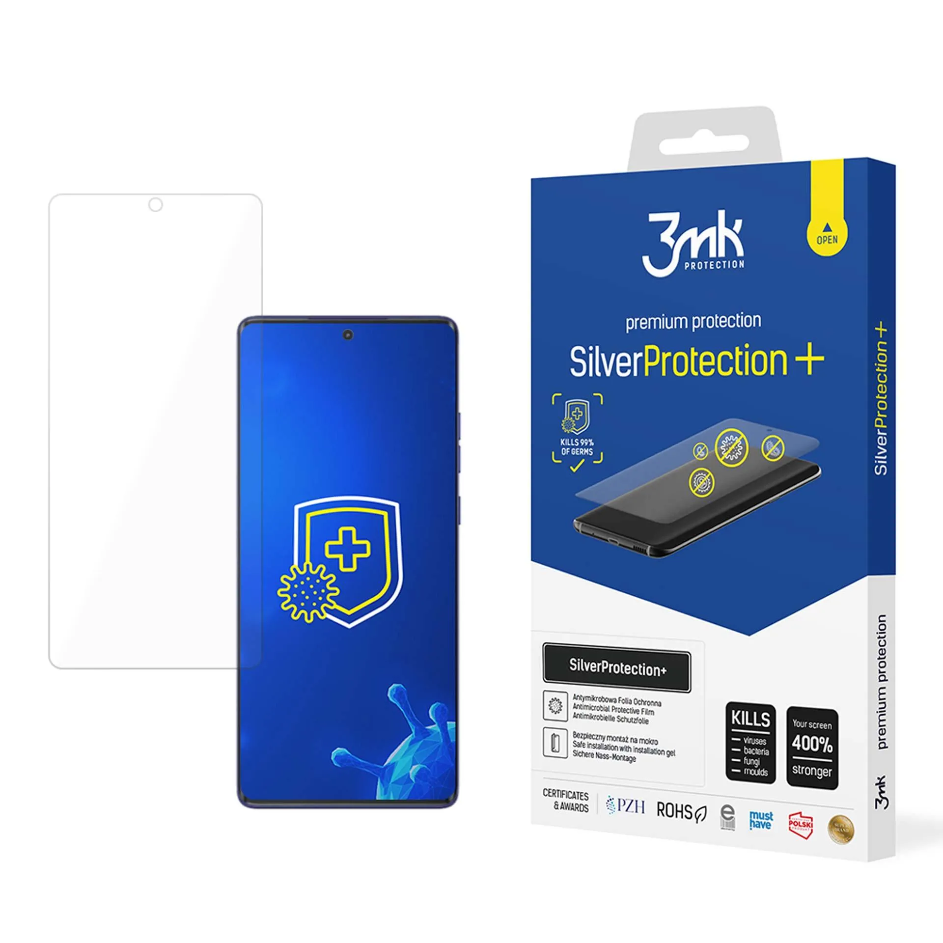 Película de proteç?o anti-impacto para Motorola Moto G85 - 3mk SilverProtection+