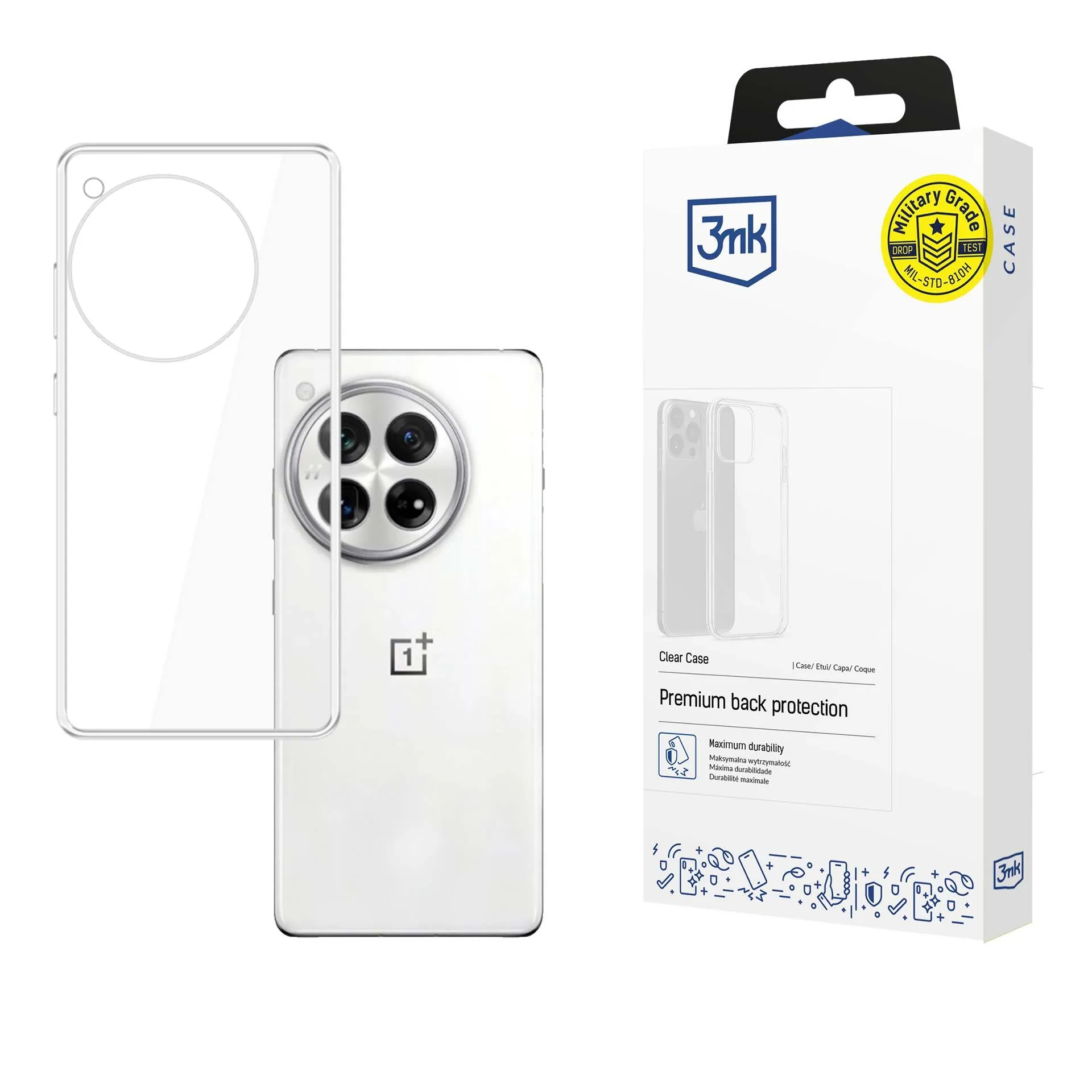 Capa para OnePlus 13 - 3mk Clear Case