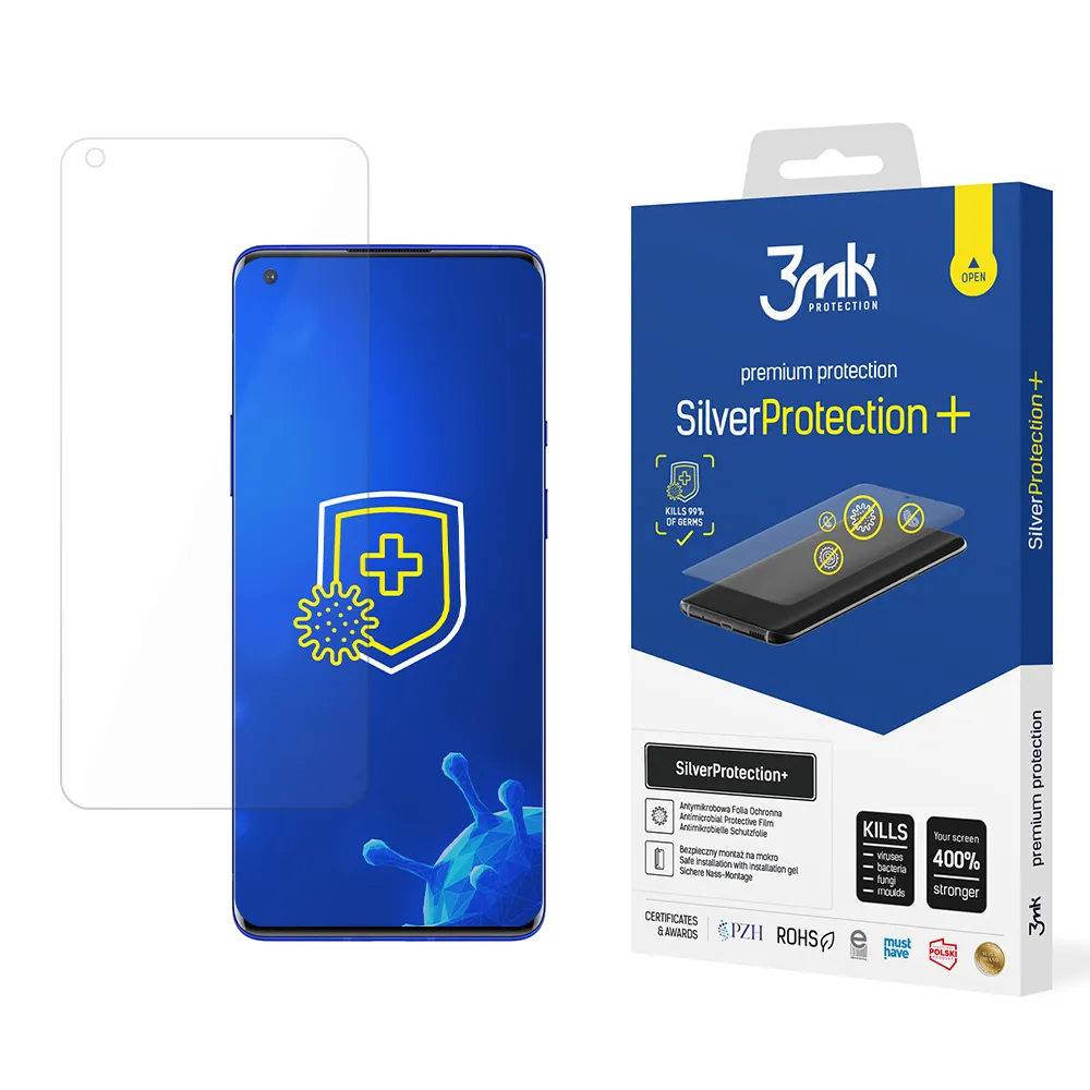 Película de proteç?o anti-impacto para OnePlus 8 Pro 5G - 3mk SilverProtection+