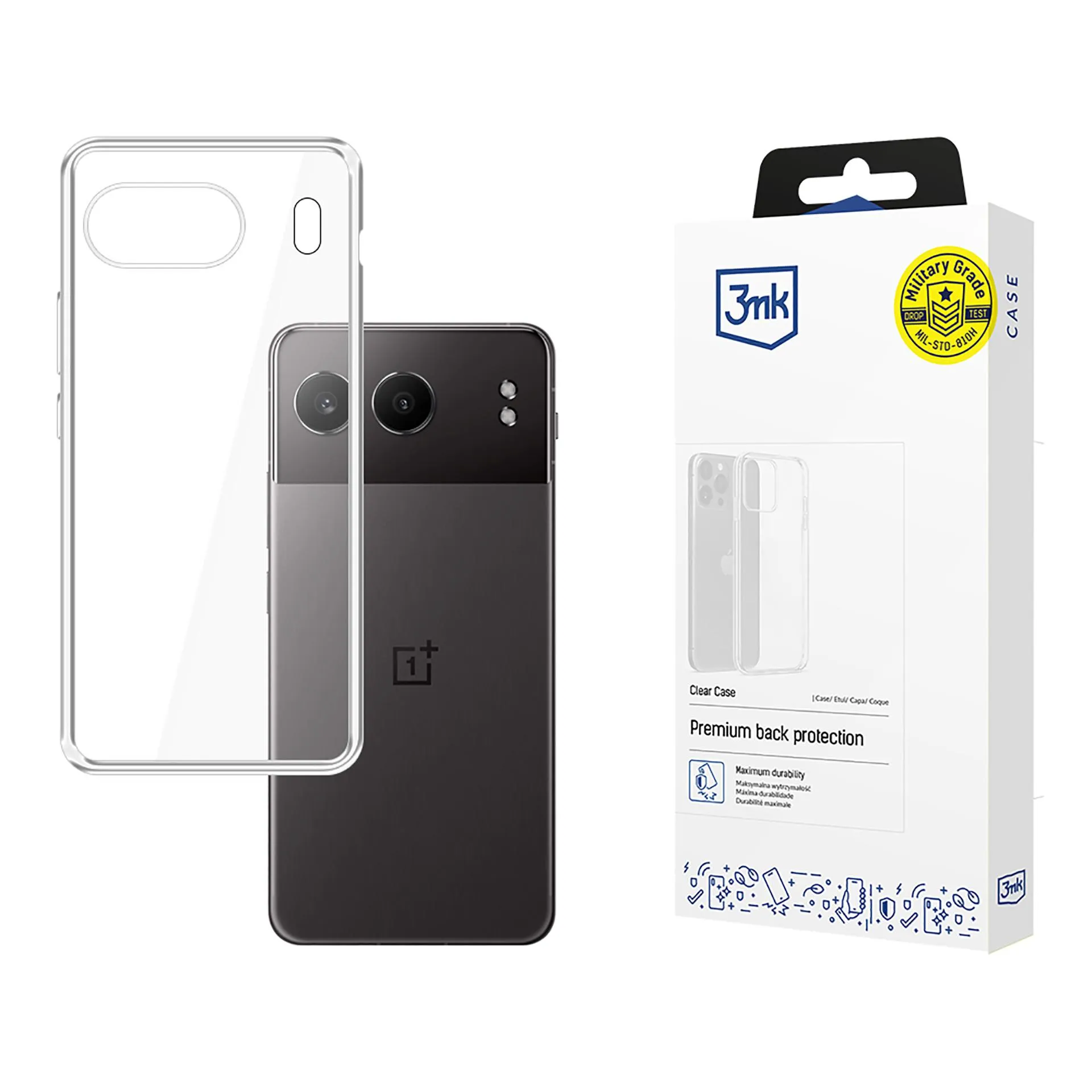 Capa para OnePlus Nord 4 - 3mk Clear Case