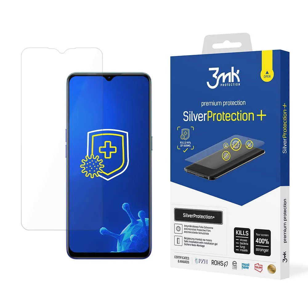 Película de proteç?o anti-impacto para Oppo Reno 3 - 3mk SilverProtection+