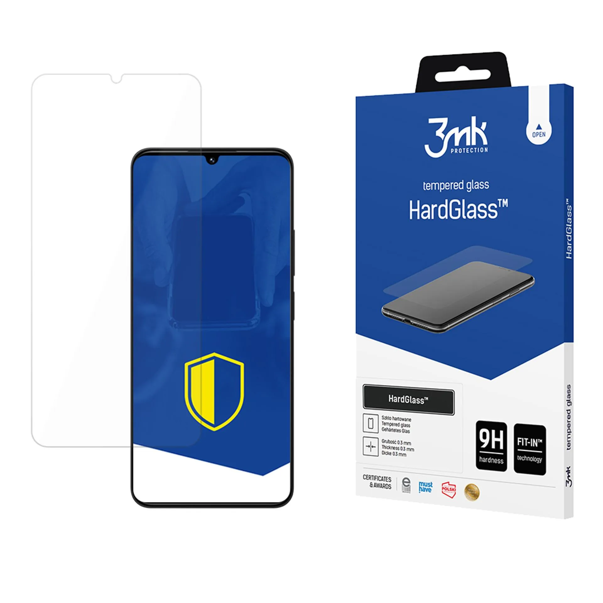 Vidro temperado para POCO C75 - 3mk HardGlass