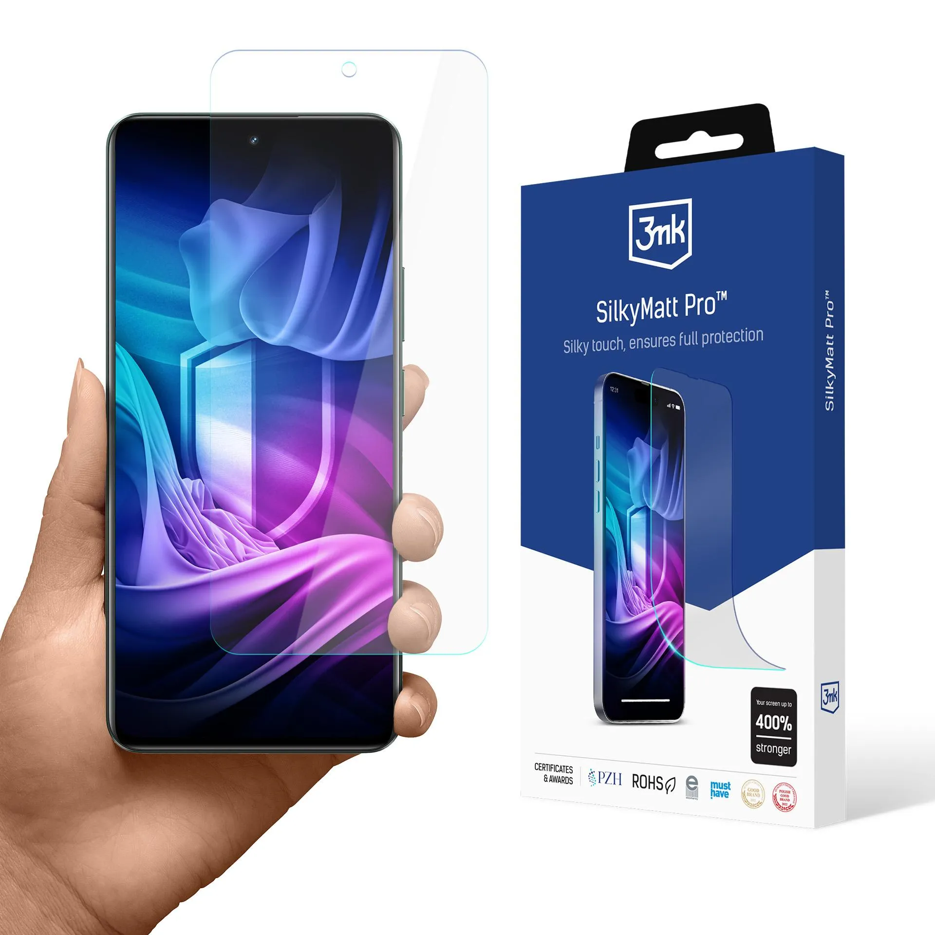 Película mate para Realme 12 4G - 3mk SilkyMatt Pro
