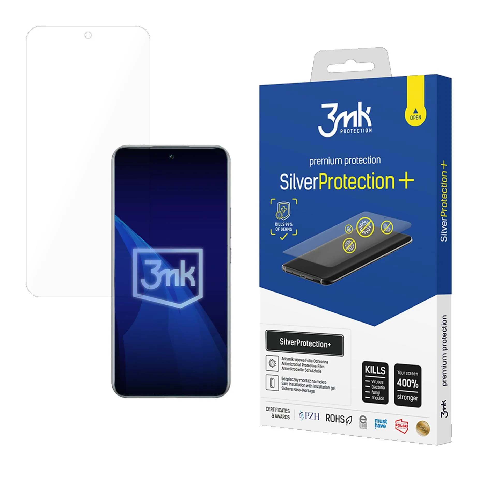 Película de proteç?o anti-impacto para Realme 14 Pro+ - 3mk SilverProtection+