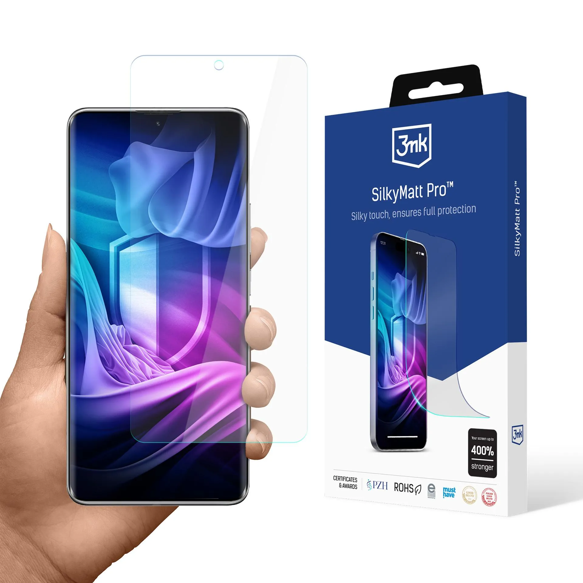 Película mate para Redmi Note 14 Pro 5G - 3mk SilkyMatt Pro