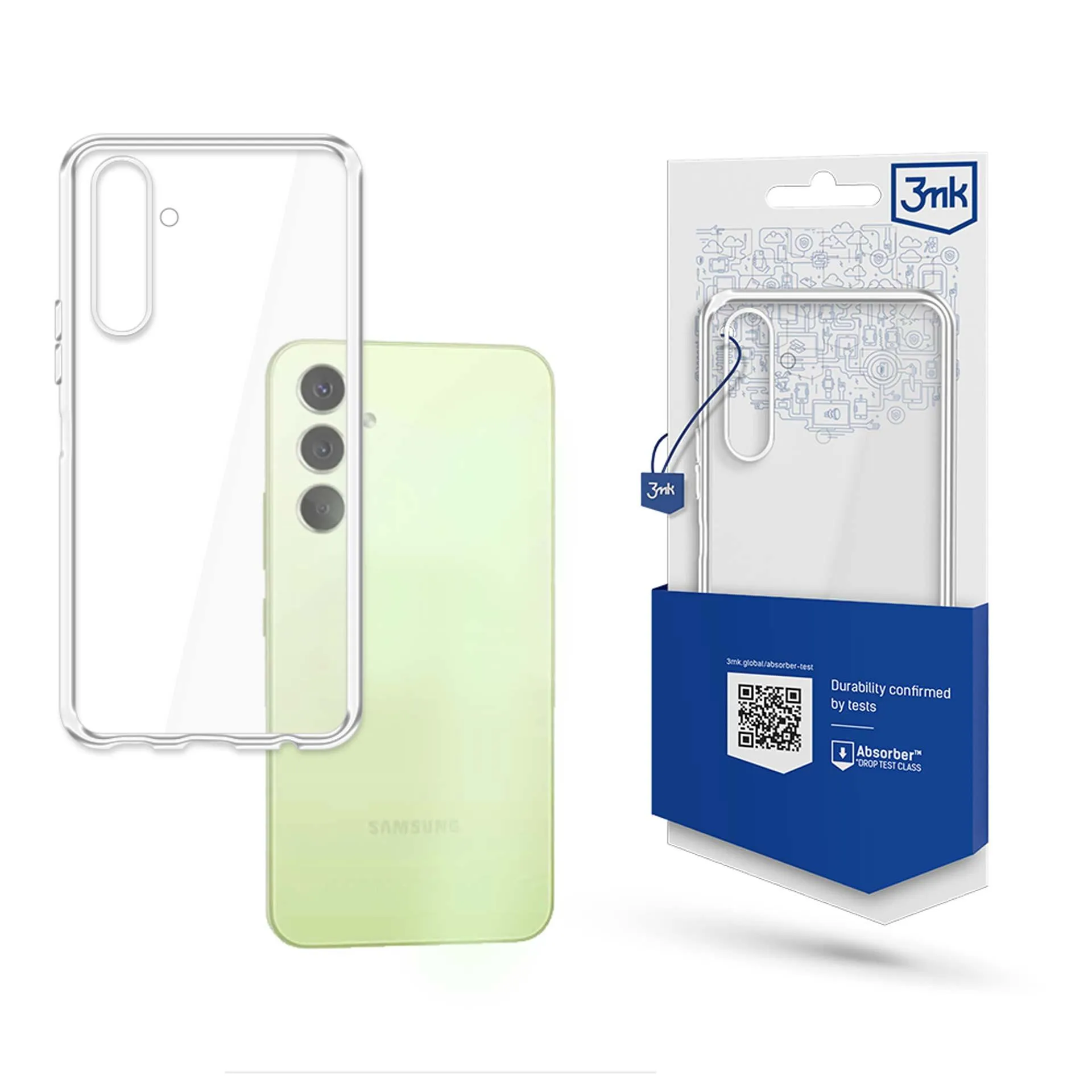 Capa para Samsung Galaxy A14 5G - 3mk Clear Case