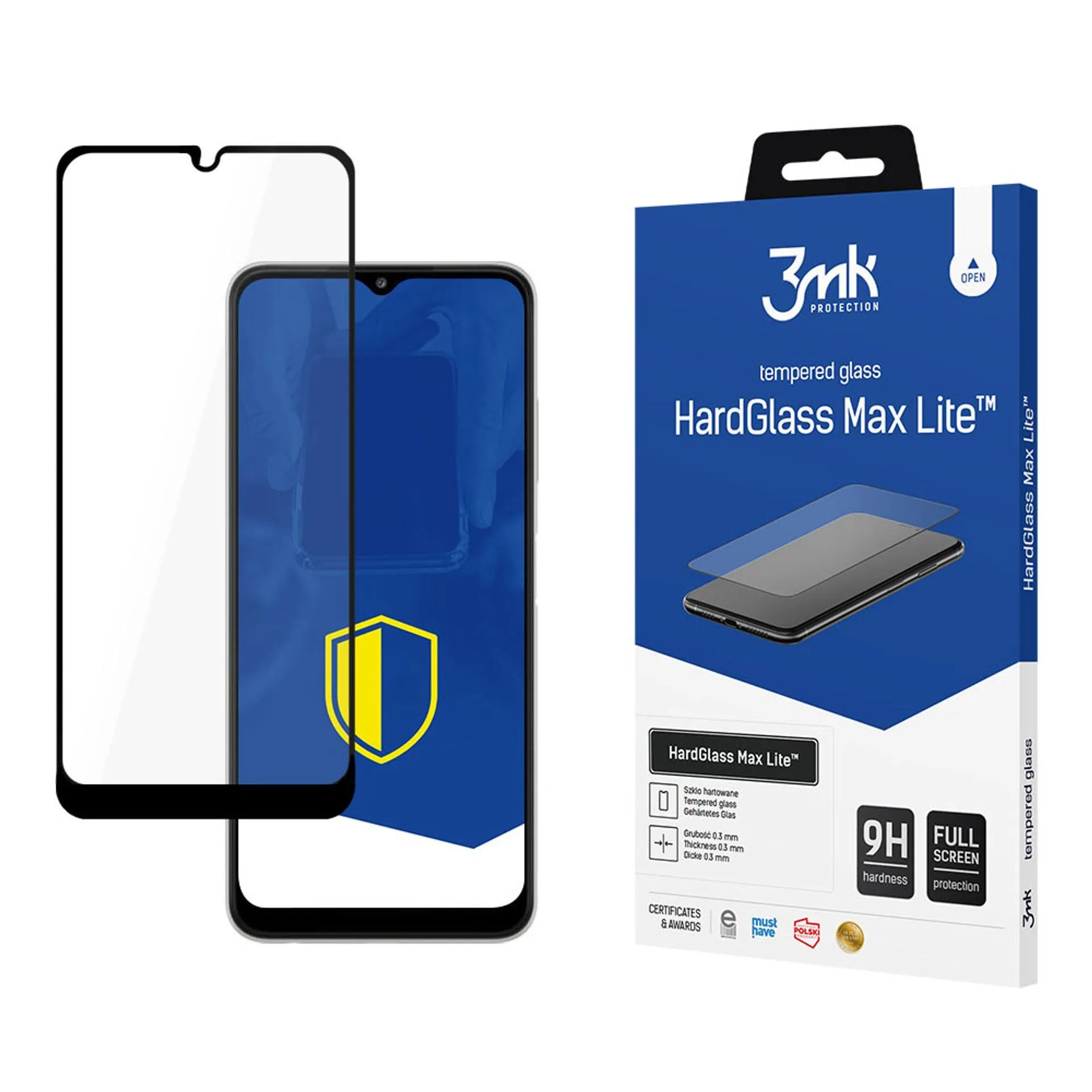 Vidro temperado para Samsung Galaxy A22 5G - 3mk HardGlass Max Lite