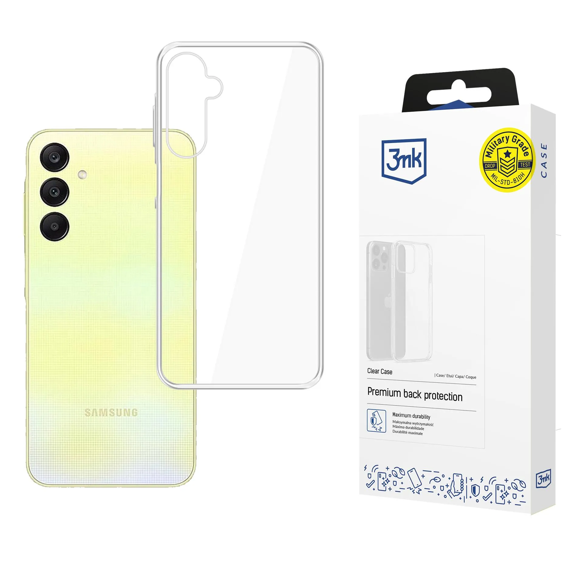 Capa para Samsung Galaxy A26 5G - 3mk Clear Case