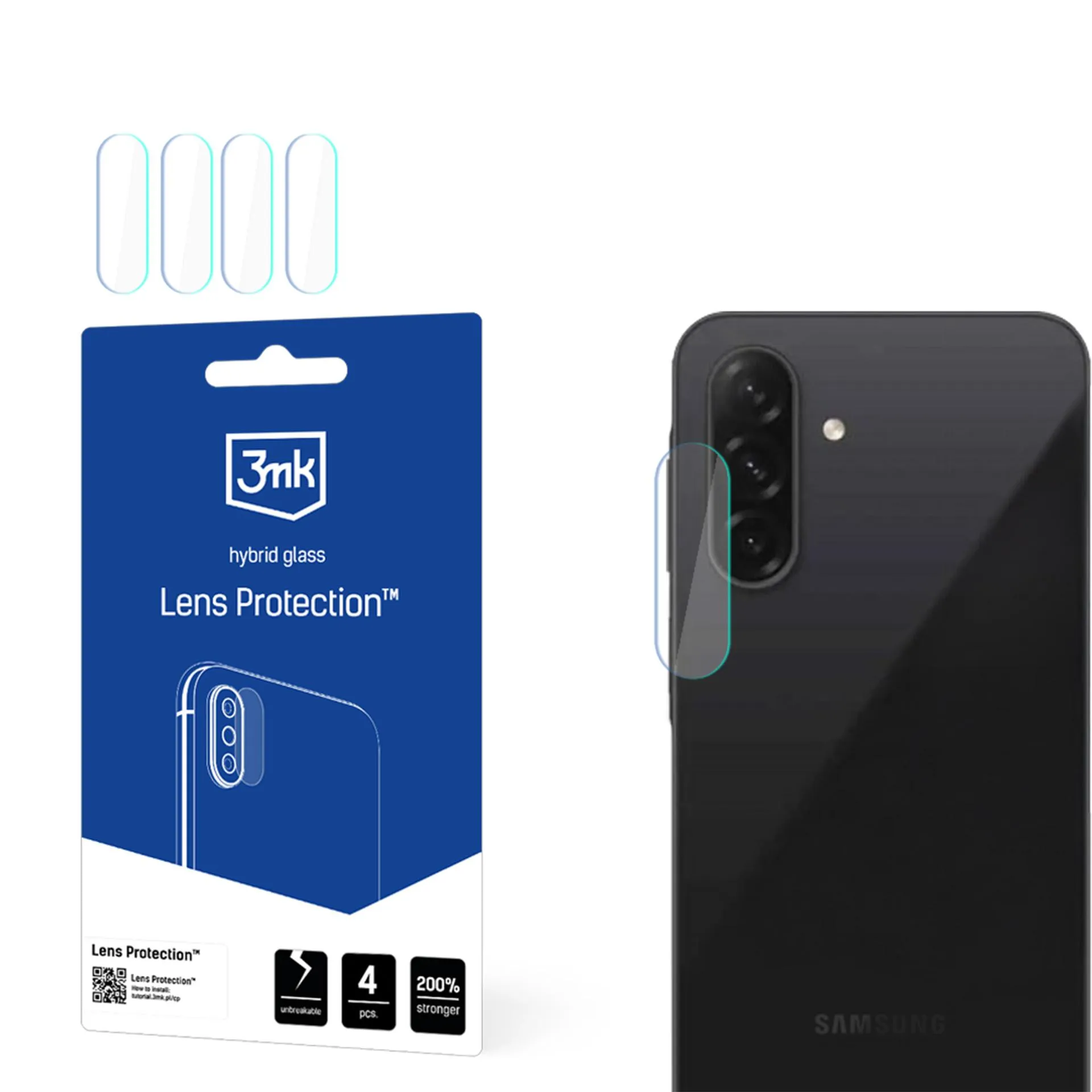 Proteç?o para lentes de câmara Samsung Galaxy A26 5G - 3mk Lens Protection