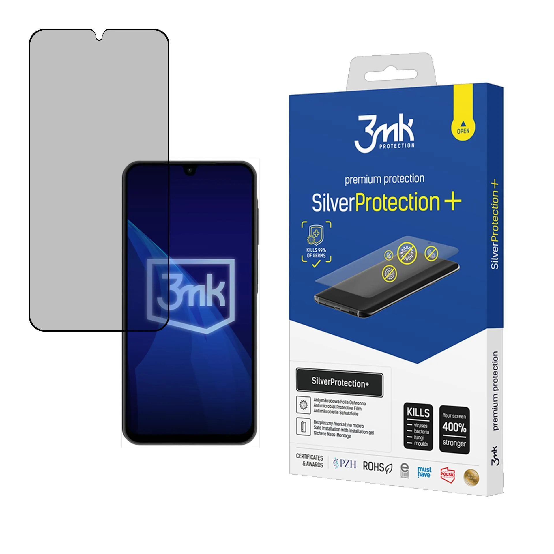 Película de proteç?o anti-impacto para Samsung Galaxy A26 5G - 3mk SilverProtection+