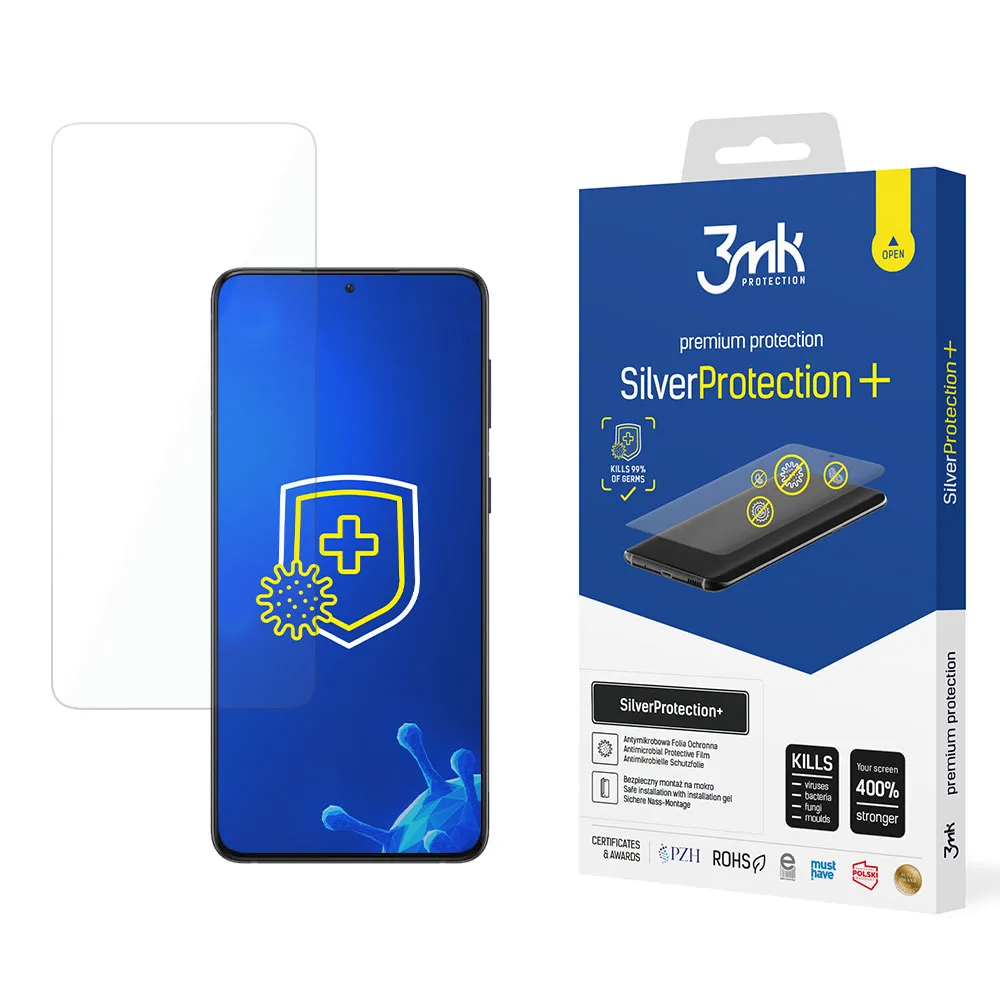 Película de proteç?o anti-impacto para Samsung Galaxy S21+ 5G - 3mk SilverProtection+