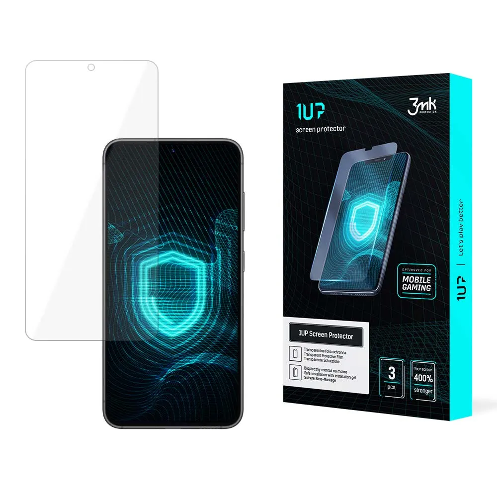 Película protetora para Samsung Galaxy S23 5G - protetor de tela 3mk 1UP (3 unidades)