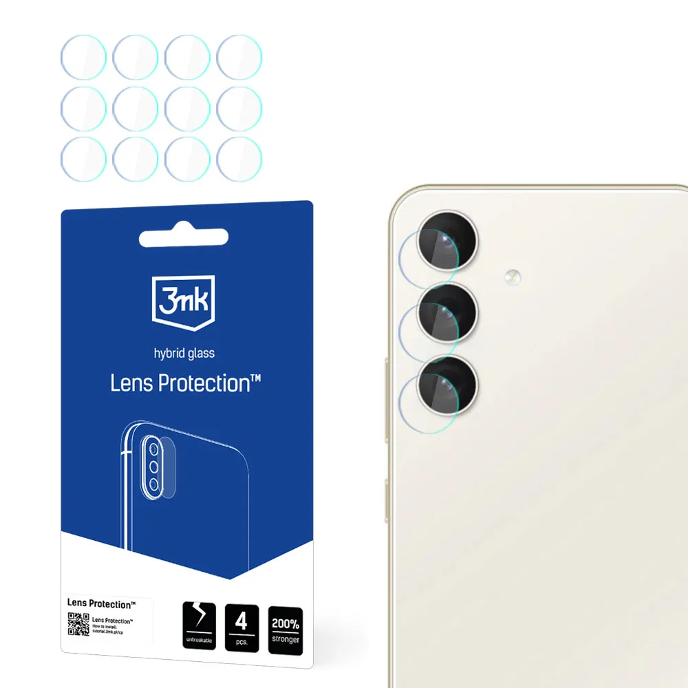 Proteç?o para lentes de câmara Samsung Galaxy S24 - 3mk Lens Protection
