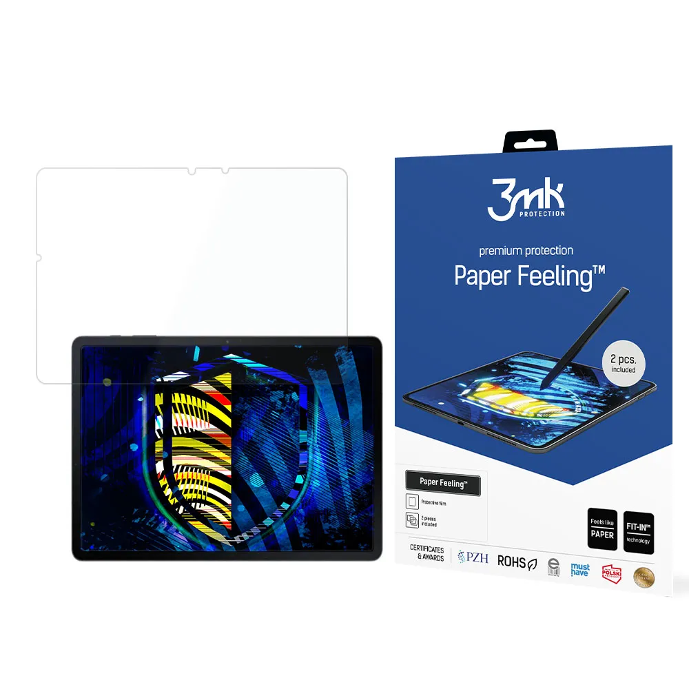 Película de proteç?o para Samsung Galaxy Tab S7 FE - 3mk Paper Feeling (2 unidades)