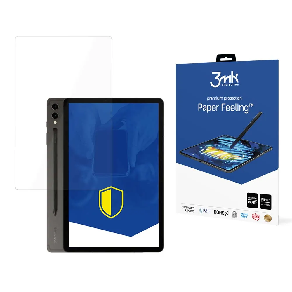 Película de proteç?o para Samsung Galaxy Tab S9+ - 3mk Paper Feeling (2 unidades)