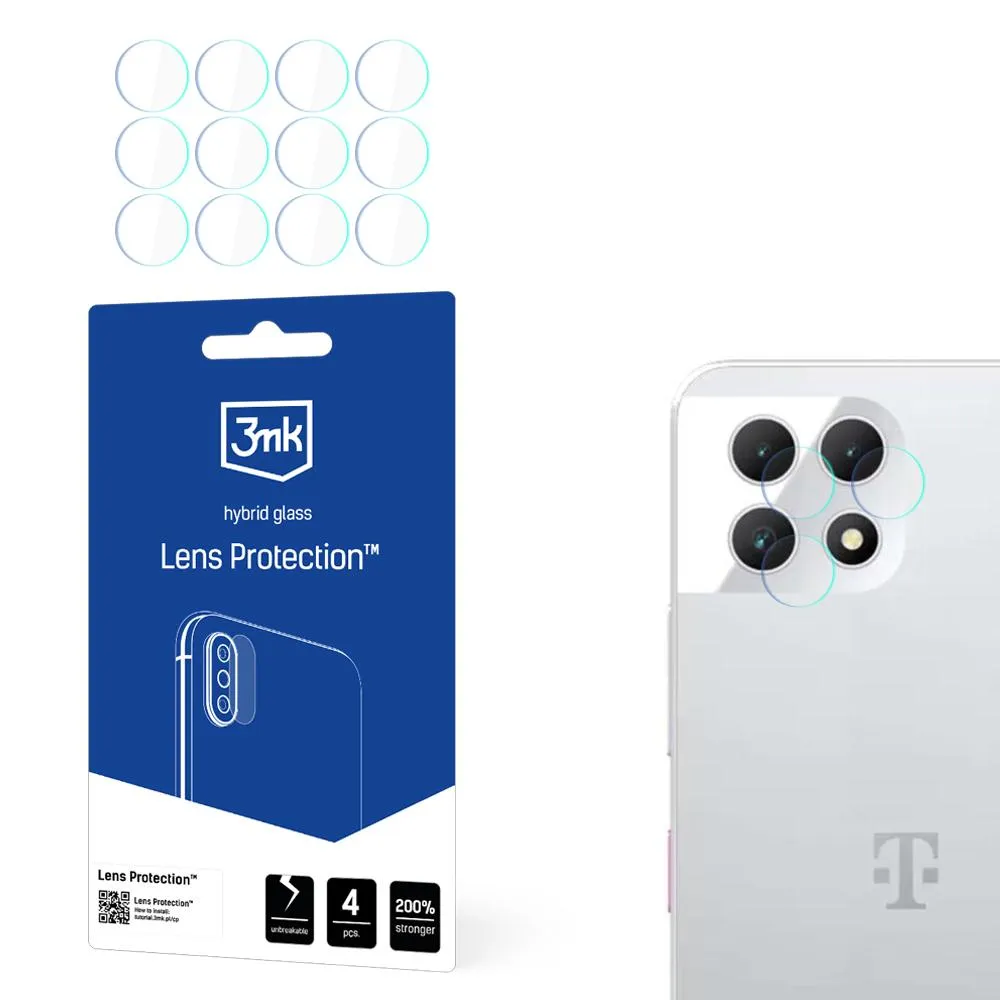 Proteç?o para lentes de câmara T-Mobile REVVL 7 5G - 3mk Lens Protection