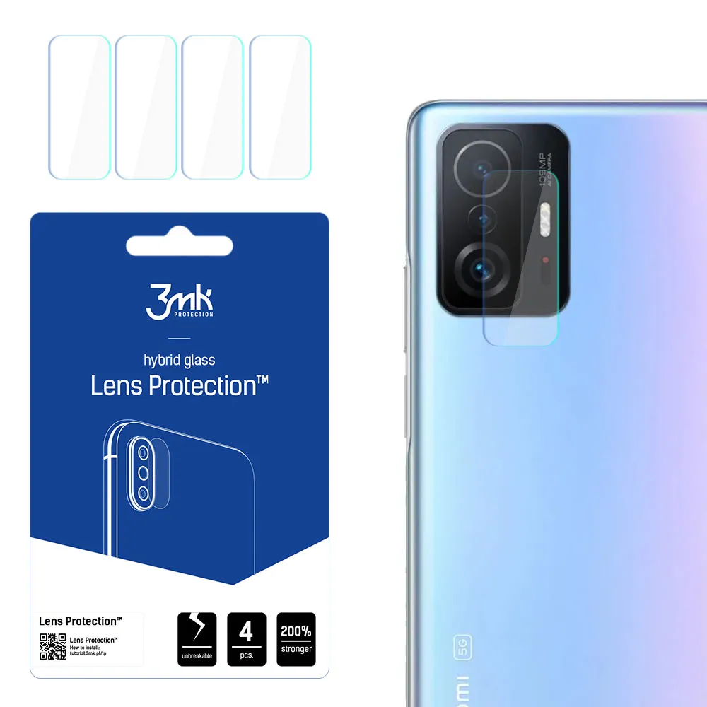 Proteç?o para lentes de câmara Xiaomi 11T/11T Pro - 3mk Lens Protection