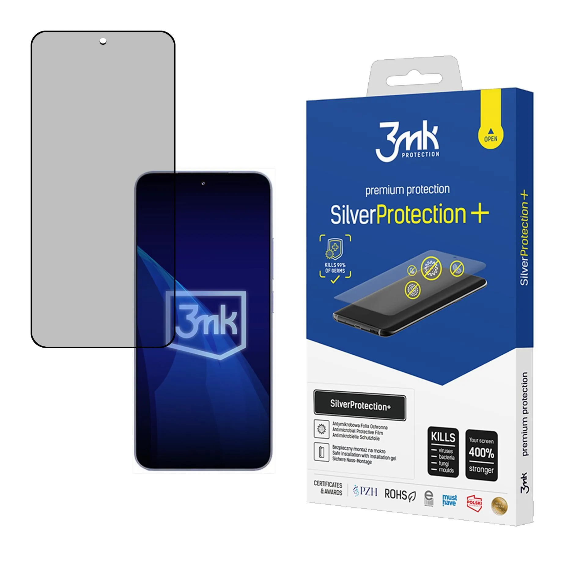 Película de proteç?o anti-impacto para Xiaomi 15 - 3mk SilverProtection+