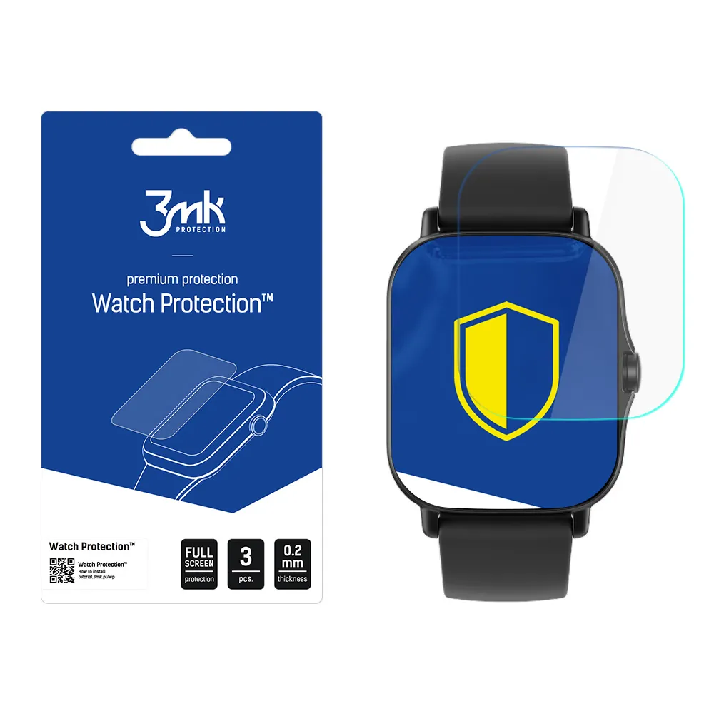 Película de proteç?o para o ecr? do smartwatch Xiaomi Amazfit GTS 2/2e - 3mk Watch Protection