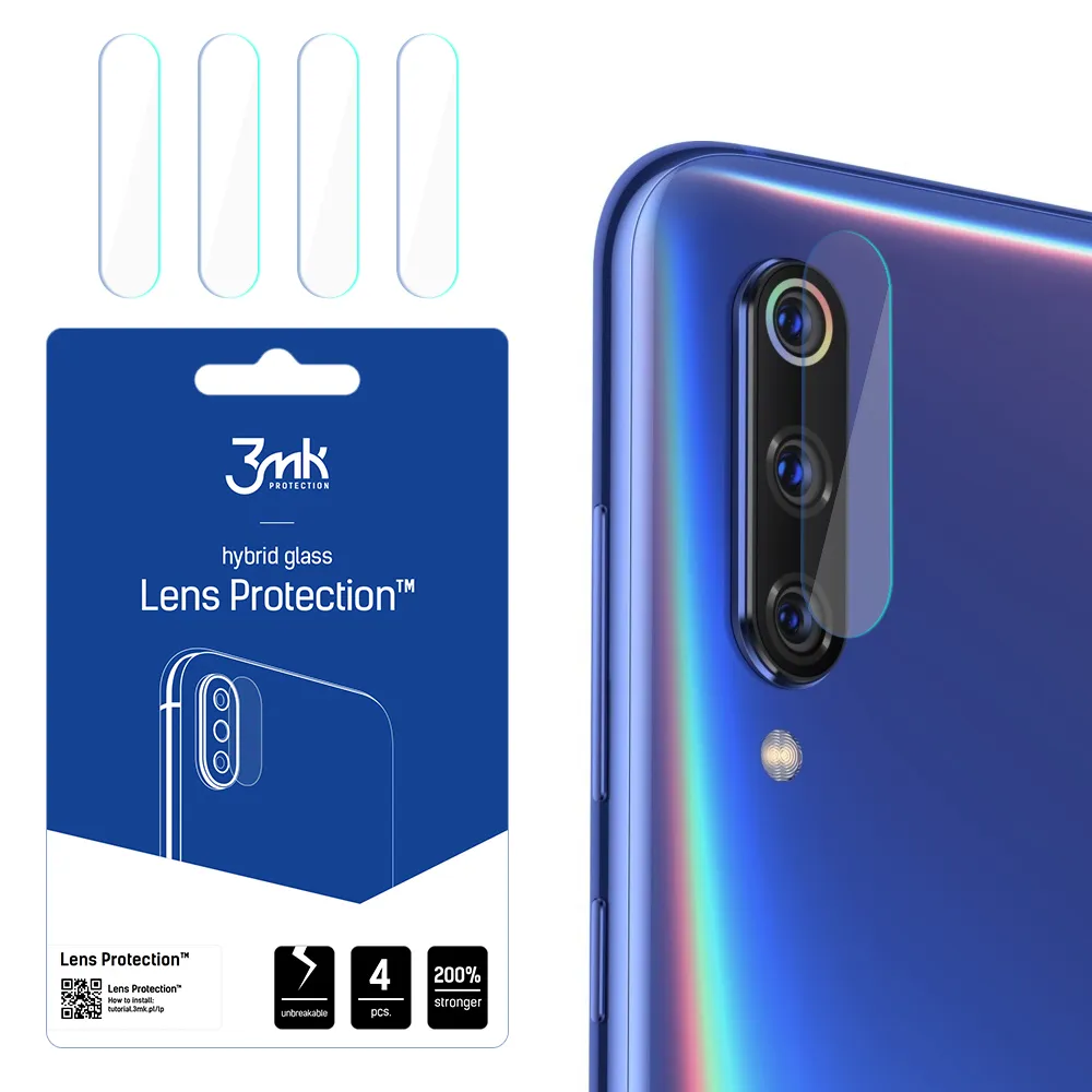 Proteç?o para lentes de câmara Xiaomi Mi 9T - 3mk Lens Protection