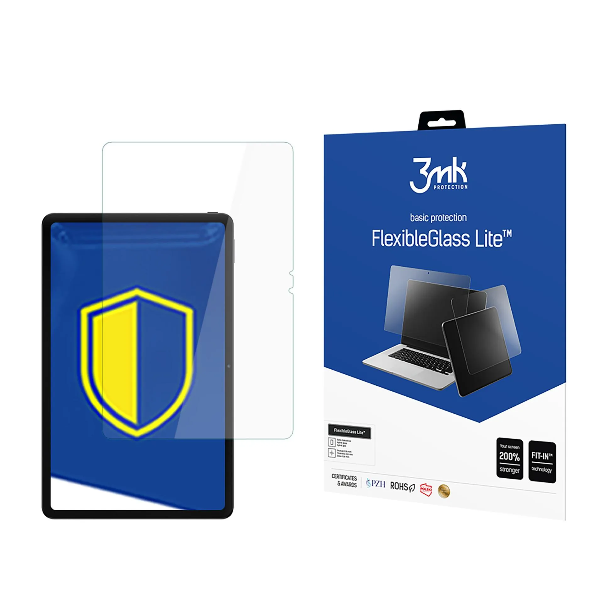 Vidrao híbrido inquebrável para Xiaomi Redmi Pad Pro - 3mk FlexibleGlass Lite