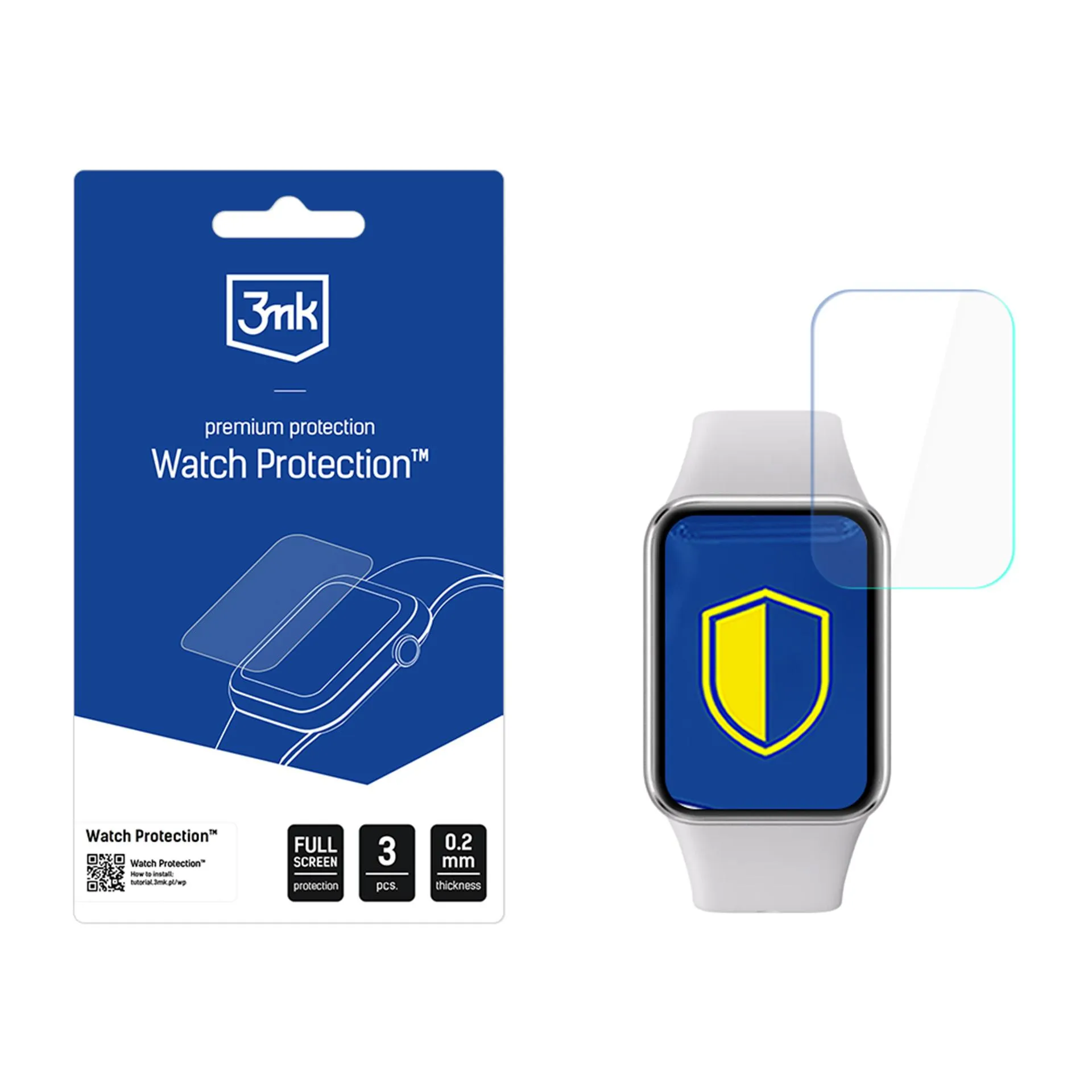 Película de proteç?o para o ecr? do smartwatch Xiaomi Smart Band 9 Pro - 3mk Watch Protection